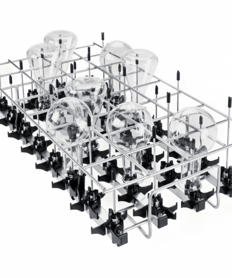 Modulo A302/3 con dotazione 4x8  e griglia di supporto A 862 (da acquistare separatamente)