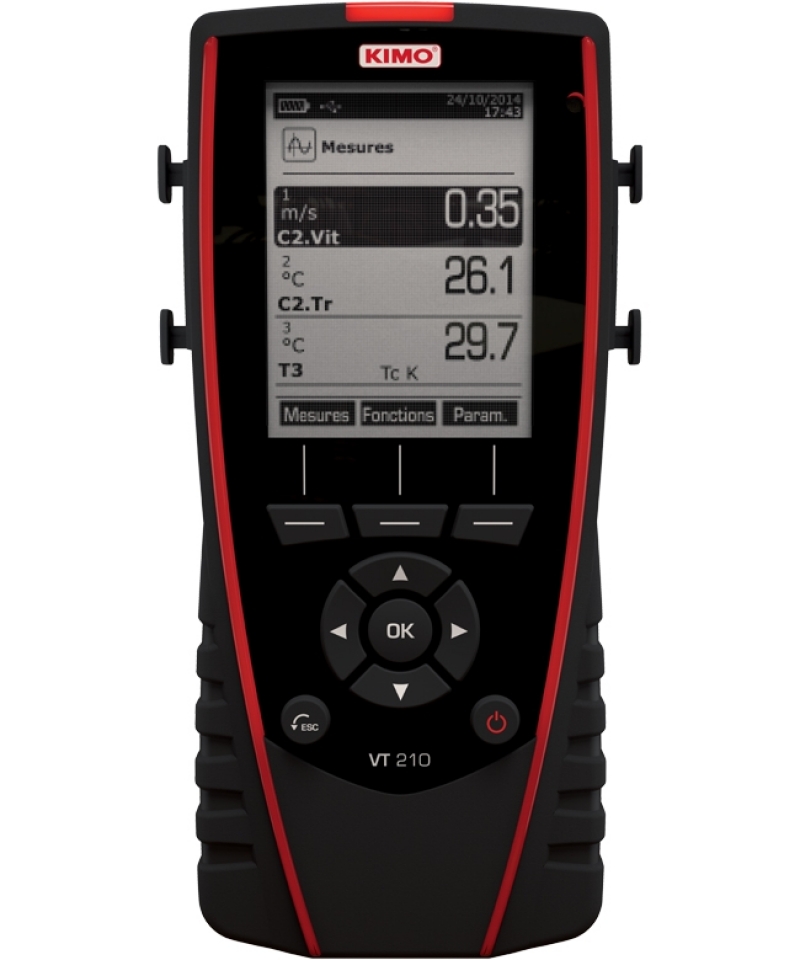Multi Funzione VT 210 TP - Termometro Igrometro Anemometro