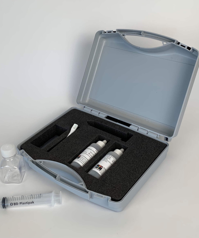 Acidity drop test kit 