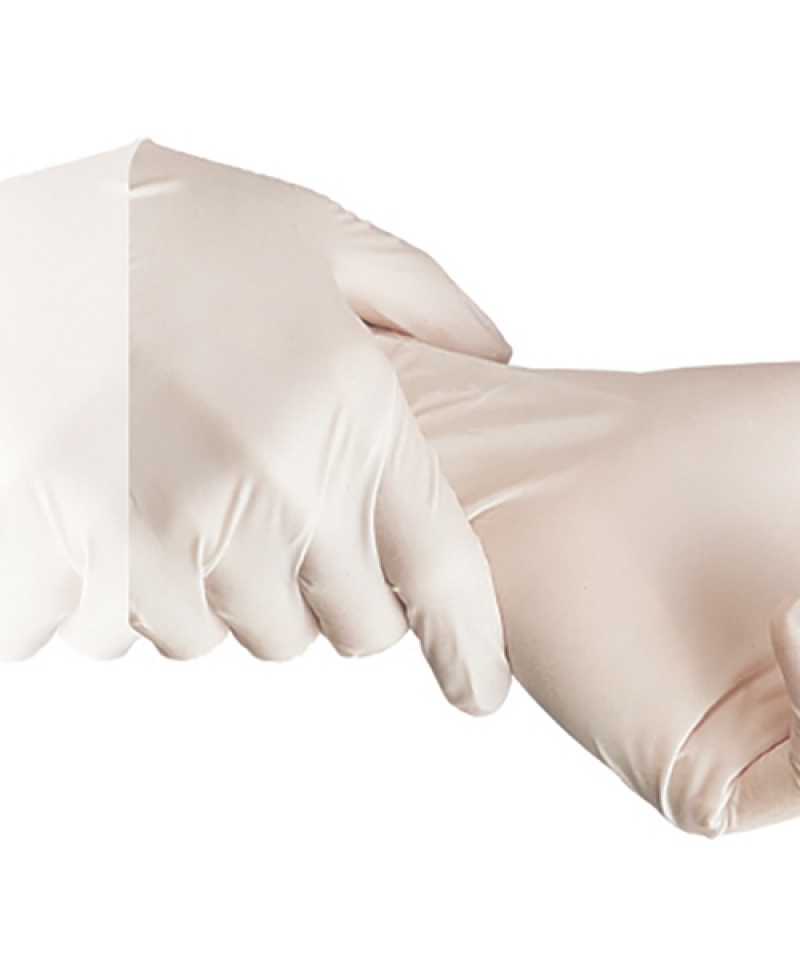 SkinGuard 6 - Guanti in nitrile bianco sterile