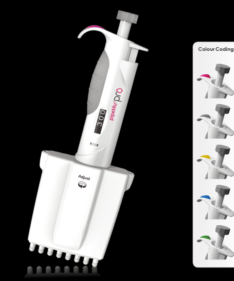 AHN pipet4u® pro - Pipette multicanale  a 8 canali