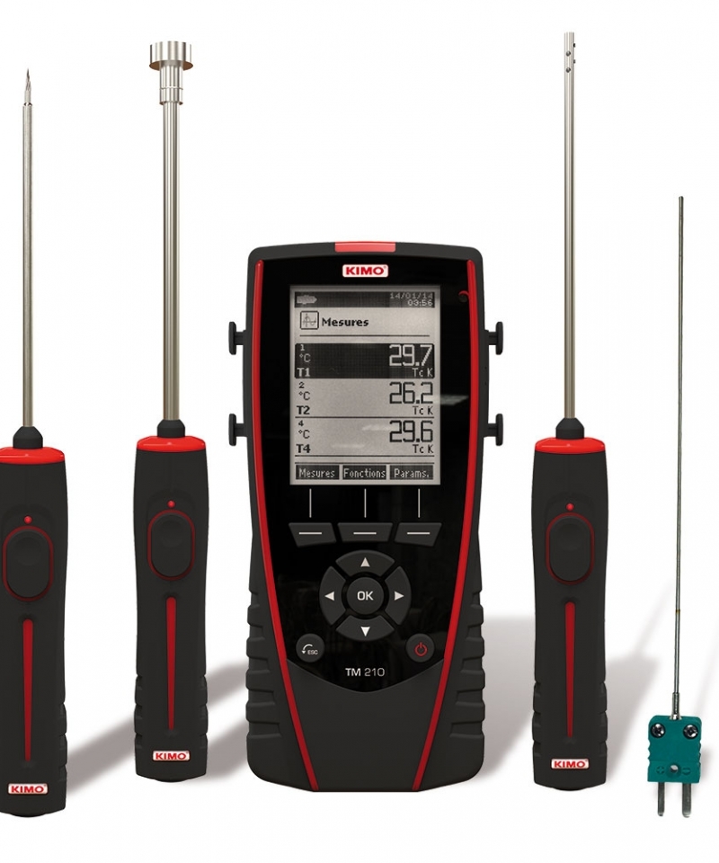 Termometro Multi Parametrico TM 210 